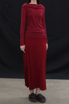 SWAYING 25 Early Spring Water-soluble Wool Fake Two-piece Sweater Series SW-SW25PS1T06-HONG Red SW-SW25PS1T06